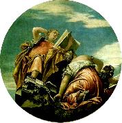 arithmetic, harmony and philosophy Paolo  Veronese